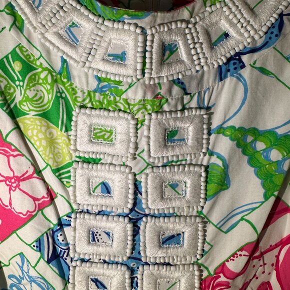 Lilly Pulitzer Girls Shift Dress, size 8 - Picture 3 of 4